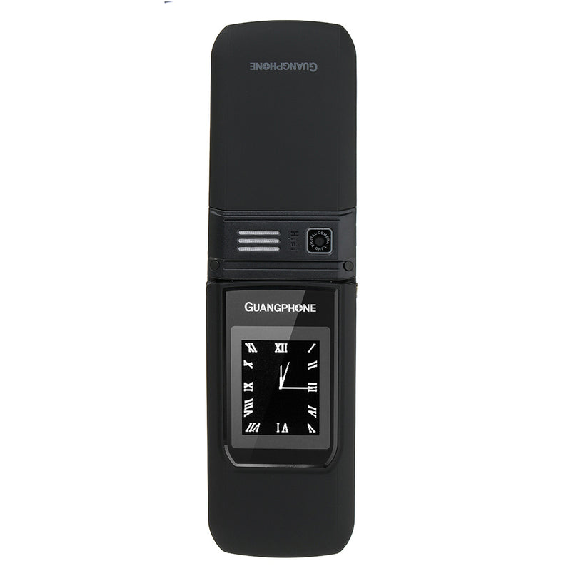 MAFAM E9 2.6'' 3800mAh Slim Fashion Flip Dual Touch Screen Dual Sim Card Dual Standby Feature Phone