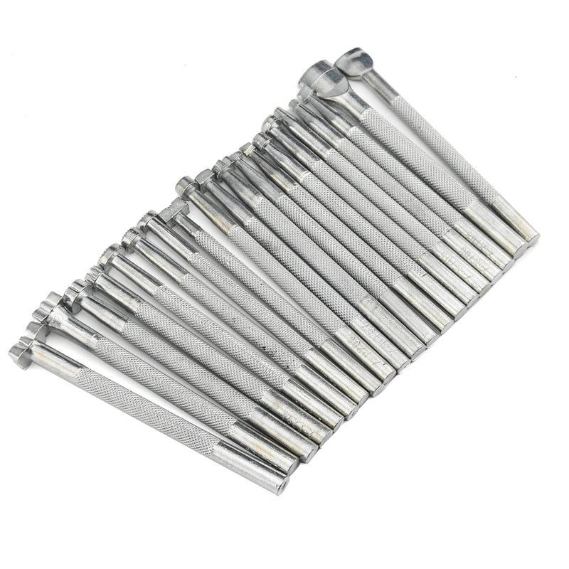 20 pcs Leather Working Saddle Leather Craft Carve Stamps Making DIY Tools