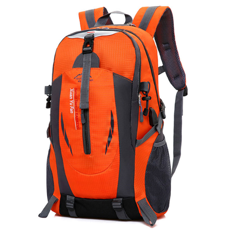 Extra Large Nylon Backpack With USB Port Travel Hiking Camping Waterproof Motorcycle Bike Riding Bag