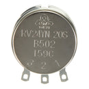 10pcs RV24YN20S B502 5K Single Ring Carbon Film Potentiometer 2W 20000rpm