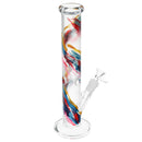 Smoke H-ookah Water Glass B-ong Joint T-obacco Pipe Glassware 30cm