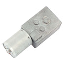 JSX1650-370 DC 12V 5RPM Worm Gear Motor 6mm Shaft High Torque Turbine Worm Gear Reduction Motor