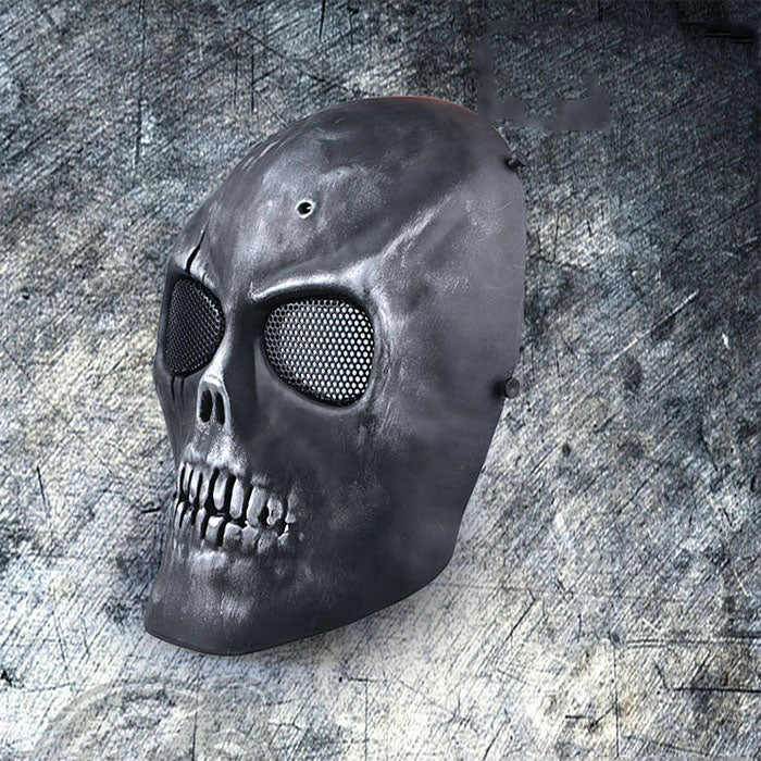 Outdooors CS Protection Mask Full Face Guard War Game Airsoft Paintball Skull Masque