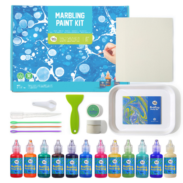 Merlot Water Extension Painting Set Graffiti Floating Watercolor Paint Water Shadow Puzzle Painted For Children