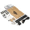 Dual Channels 30 Segments Volume UV Table Remote Control DIY Electronic Clock Music Spectrum Kit