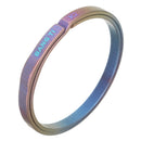 BANG TI K2 32mm Colorful Titanium Key Ring Nail Saving Flexible Keyring