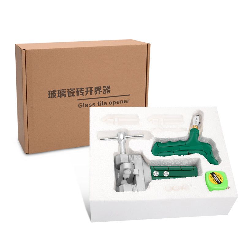 Hand Grip Tile Cutter Divider Glass Cutter Opener Breaker Handheld Glass Tile Quick Opening Set for Glass Tiles Stained Glass