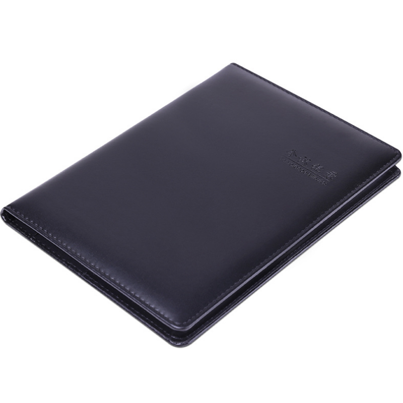 Deli 7950 Notebook 25k /82 Pages Meeting Notebook PU Wear Resistant 360 Degree Edging Design for Office