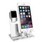 Stainless Steel Docking Station Charging Stand Phone Holder Watch Holder for Smart Phone for iPhone Apple Watch Series 1 2 3 4 5