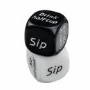 English Drinking W ine Mora Dice Adult Party Game Playing Drink Decider Dice