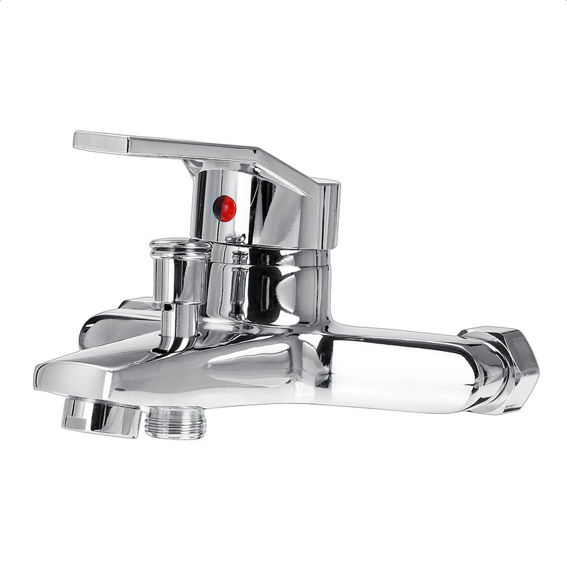 Bathroom Bathtub Tub Shower Faucet Wall Mount Head Bath Faucet Valve Mixer Tap
