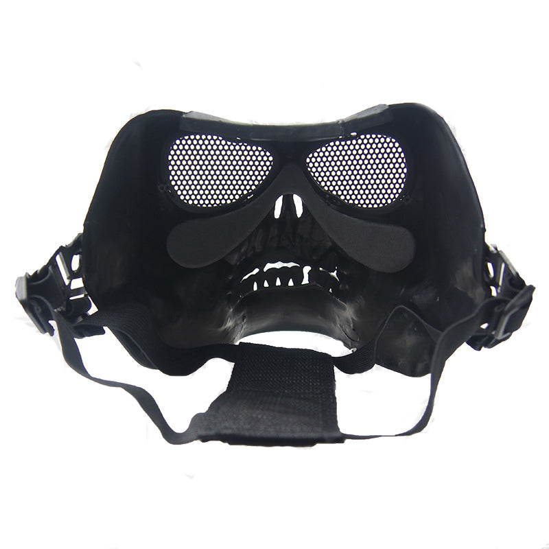 Outdooors CS Face Mask Masque Skull Style Airsoft War Game Guard Protection