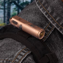 ROVYVON Aurora A2 Stainless Steel EDC Keychain Flashlight XP-G3 LED/Nichia 219C USB Rechargeable Waterproof EDC Flashlight