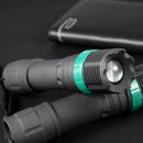 XANES 240 Lumens Flashlight Adjustable Focus Outdoor Hunting Torch Light Portable Work Lamp