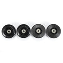 4PCS/Set 80x44mm Blank Pro Longboard Skateboard Wheels 80A