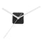 20mm Shaft DIY White Hands Quartz Movement Silent Mechanism Wall Clock Repair Parts