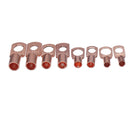 60pcs Copper Ring Lug Terminal With Box Cable Lugs Crimp Terminals Wire Connector Terminal