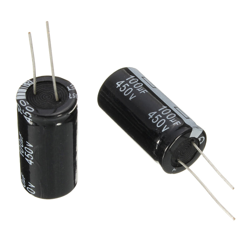 30pcs 100uF 450V 105C Radial Electrolytic Capacitor 18x35MM