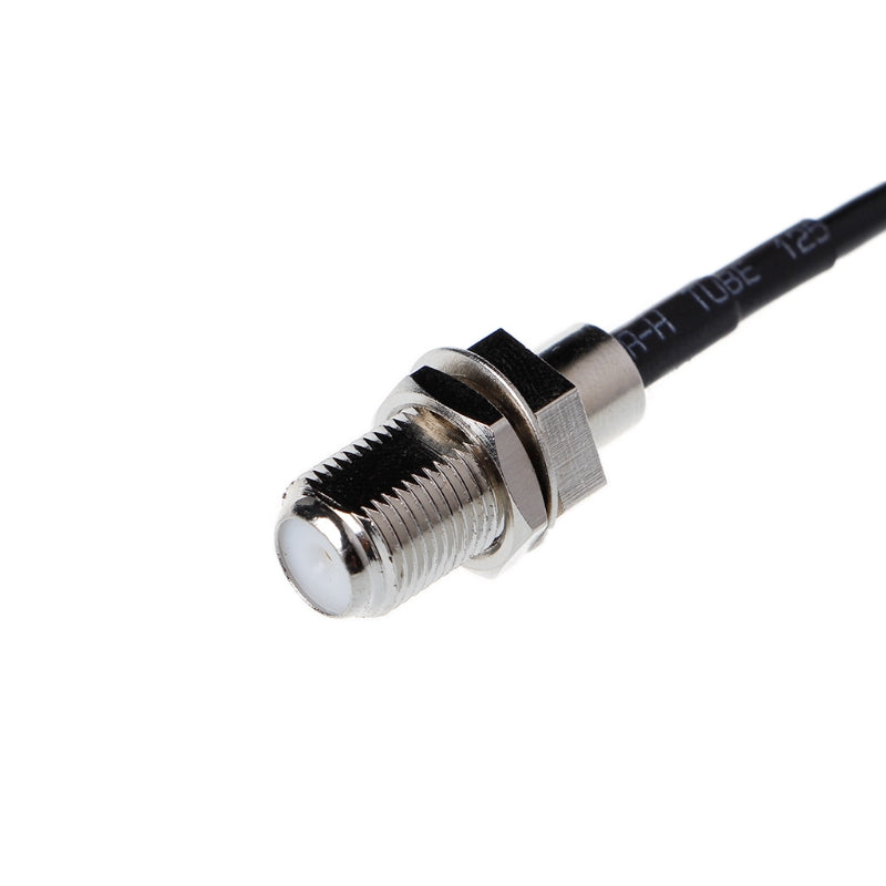 15CM RF Pigtail Cable F to CRC9 Connector F female to CRC9 Right Angle Crimp RG316 Pigtail Cable Wire