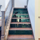 Miico LT008 Halloween Sticker Creative Stair Sticker Removalbe Sticker Waterproof Wall Sticker