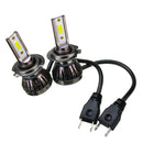 80W Mini Car LED Headlights Bulbs H1 H4 H7 H8 9005 9006 9012 Fog Lamp DC 9-32V 10000LM White