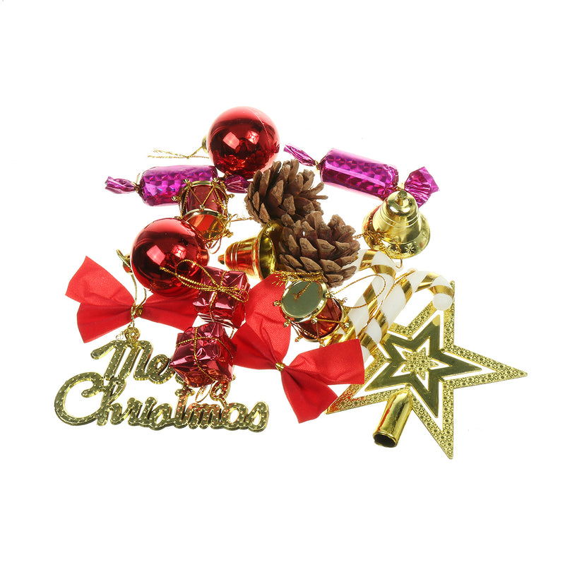 Tabletop Artificial Small Christmas Tree Artificial Lit LED Indoor Decorations