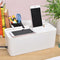 Cable Storage Box Case Wire Management Power Plug Cord Socket Safety Desktop Organizer