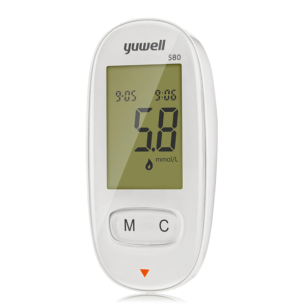 Yuwell XTY580 Blood Glucose Meter Diabetic Blood Sugar Detection Glucose Meter Household Health Care Monitors Tool