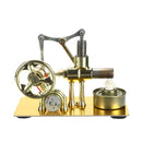 Mini Hot Air Stirling Engine Model Power Generator Motor Physics Educational Science Toy
