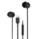 Bakeey Mini Silicone Soft Sleep Earphone Earbuds 3.5mm Type-C Wired In-ear Headphone with Mic