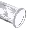 Transparent Luminous Water Glass Smoke Pipes Bottle Glassware Filter Tubes