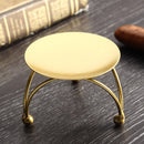 Iron Candle Holder Round Table Golden Candlestick for Wedding Ornament Party