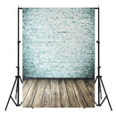 5X7FT Retro Brick Wall Floor Photography Backdrop Background Studio Prop