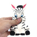 Zebra Squishy 13CM Black and White Stripes Slow Rising Rebound Toys With Packaging Gift Decor