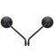 Diameter 85mm Retro Round Rearview Motorcycle Mirrors Long/Short Handle For Harley Davidson