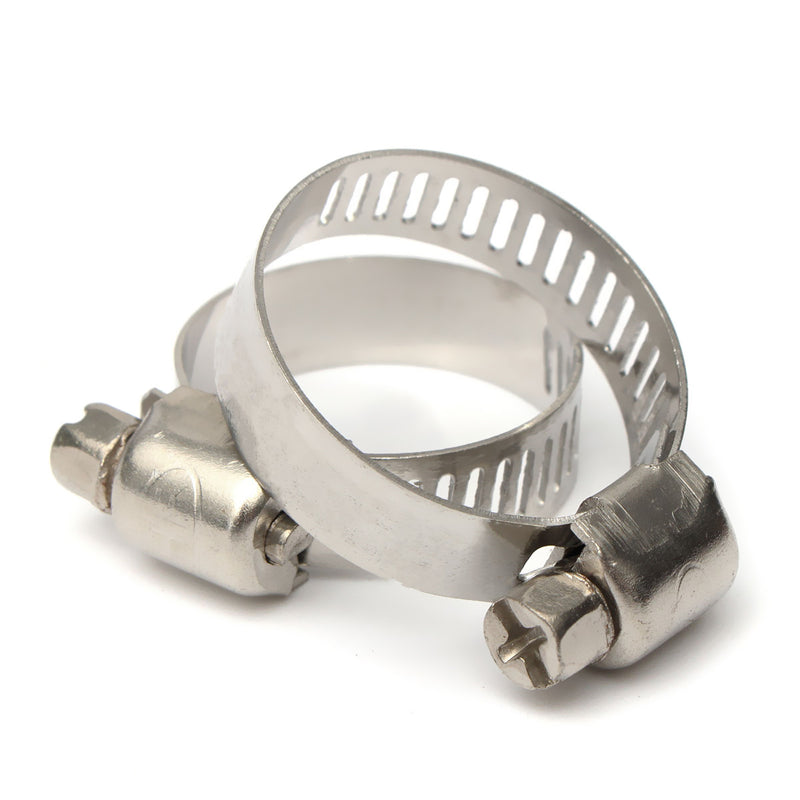 50pcs 5 sizes Adjustable Fuel Line Jubilee Hose Spring Clamp Petrol Pipe Clips