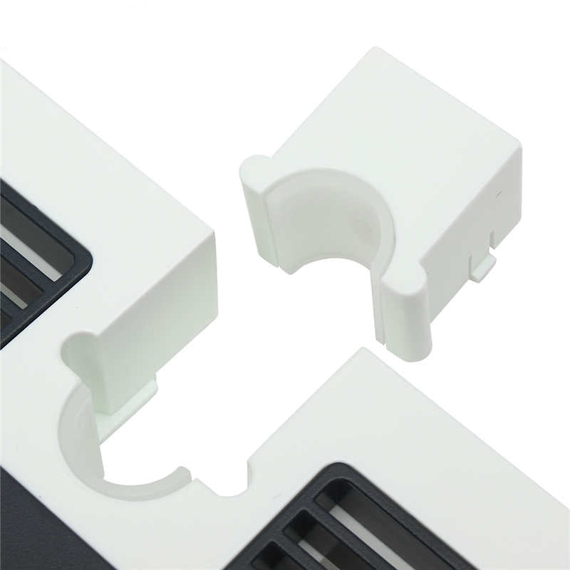 Bath Towel Tray Home Single Tier Shampoo Shower Head Holder Bathroom Shelf Shower Storage Rack