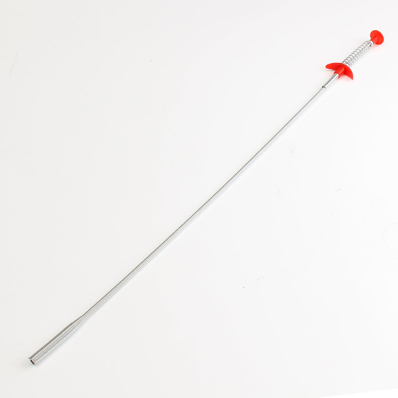 615mm Drain Unblocker Stick Snake Cleaner Hair Remover Brush Tool Sink Kitchen Cleaning Tool