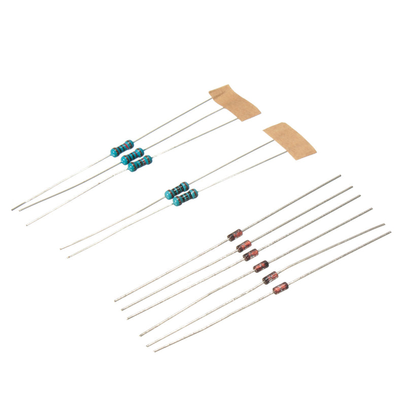 3pcs DIY Two-color LED Flashlight Electronic Kit Circuit Board