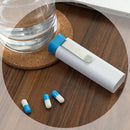3 Compartment Travel Portable Sealed Pill Box Mini Storage Box With Elastic Clip Pill Case