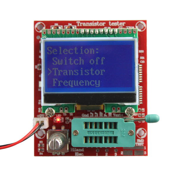 Original Hiland M644 Transistor Tester LCR Diode Transistor Zener Quartz Measurement