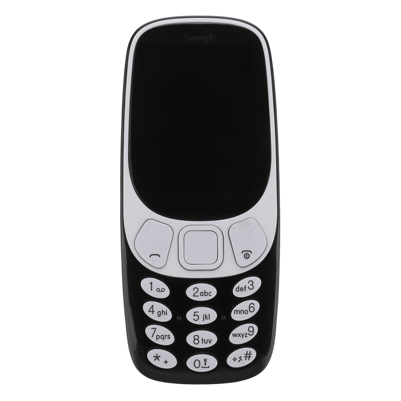 Samgle 3310 3G Network 1450mAh 2.4 inch 3D Screen bluetooth Dual Sim Card Dual Standby Feature Phone