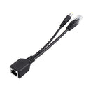 1 Pair POE Adapter Cable Tape Screened POE Switch Cable POE Splitter Injector Power Supply 12V Synthesizer Separator Combiner