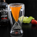 Unique Double Mermaid Beer Glass Mug Transparent Wine Cup Beer Coffee Mug Bar Beach Drinkware