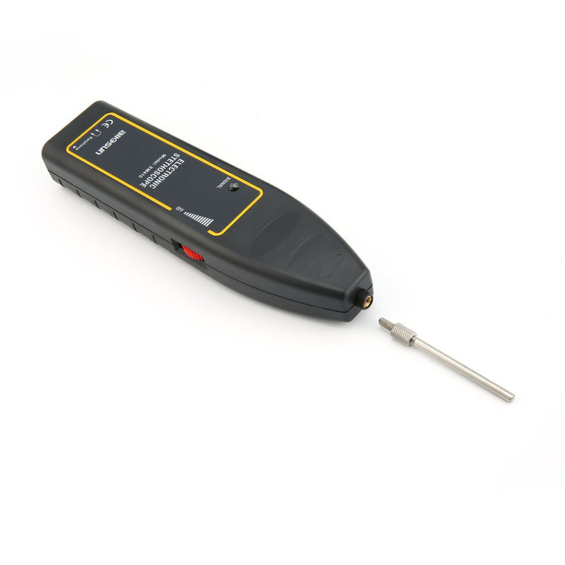 Allsun EM410 Automotive Electronic Stethoscope Engine Motor Abnormal Sound Detector Repair the for Car Machine
