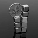 Machifit 8pcs N52 10x10x10mm Block Neodymium Magnet Super Strong Permanent Rare Earth Magnet