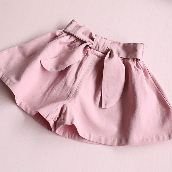 2PCS Summer Girls Clothing Set Floral Shirts+Short Kids Outfit Set For 2Y-9Y