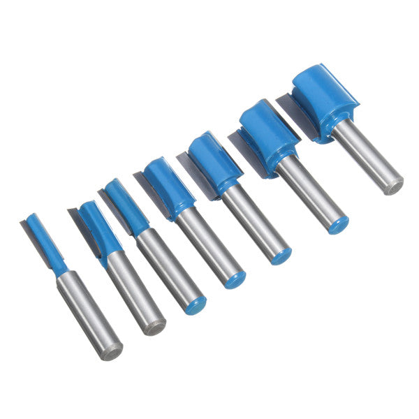8mm Shank Straight Router Bit 6mm/8mm/10mm/12mm/14mm/18mm/20mm Woodworking Cutter