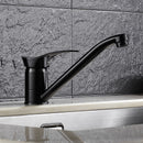 KCASA KC-9100 Zinc Alloy Black Lacquer Kitchen Faucet Tap Rotated Toilet Single Hole Basin Faucet