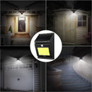 360 Rotating Solar Power PIR Motion Sensor Waterproof Outdoor Yard Wall Light